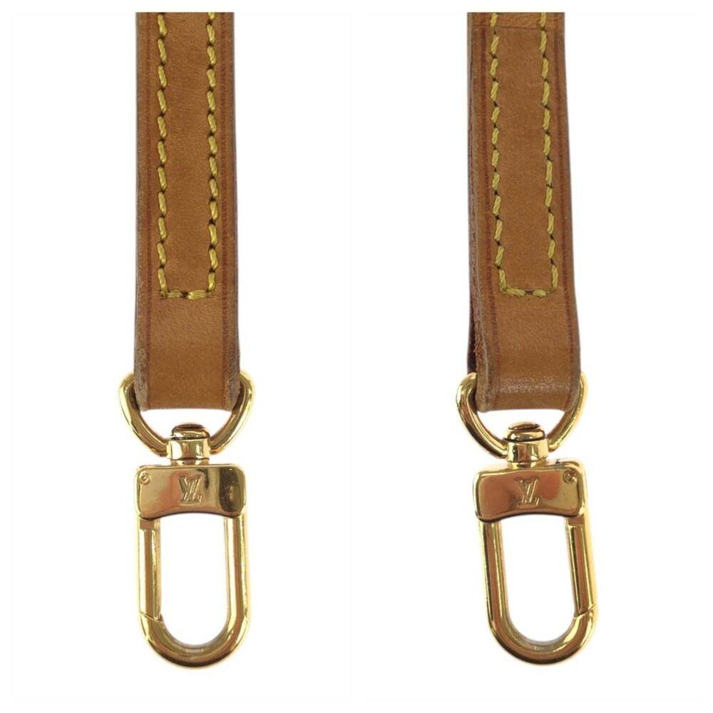 LOUIS VUITTON Louis Vuitton Natural Leather Brown with Gold Hardware Shoulder... - Picture 6 of 7